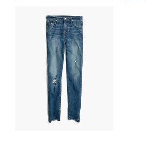 Madewell - 10" High Rise Skinny Jeans